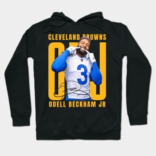 Odell Beckham Jr Aesthetic Tribute 〶 Hoodie